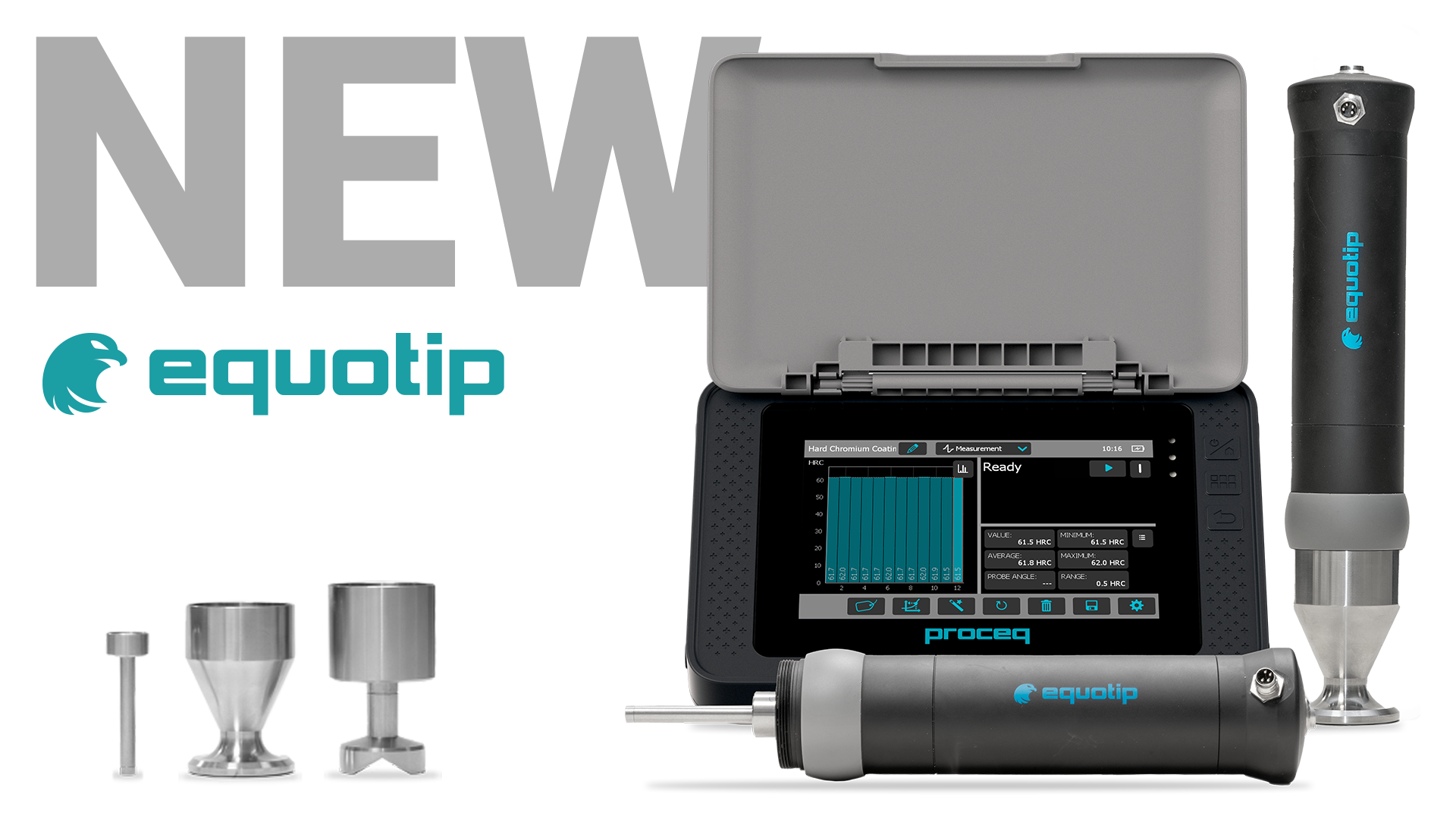 Proceq Launches New Equotip 550 UCI Motorized Probes for