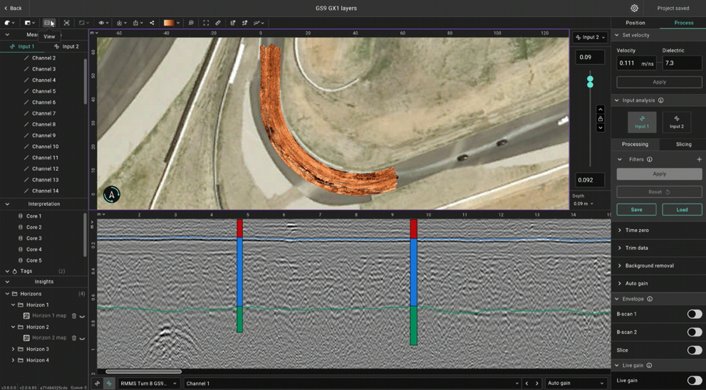 v3.8.0.0 — Coring feature
