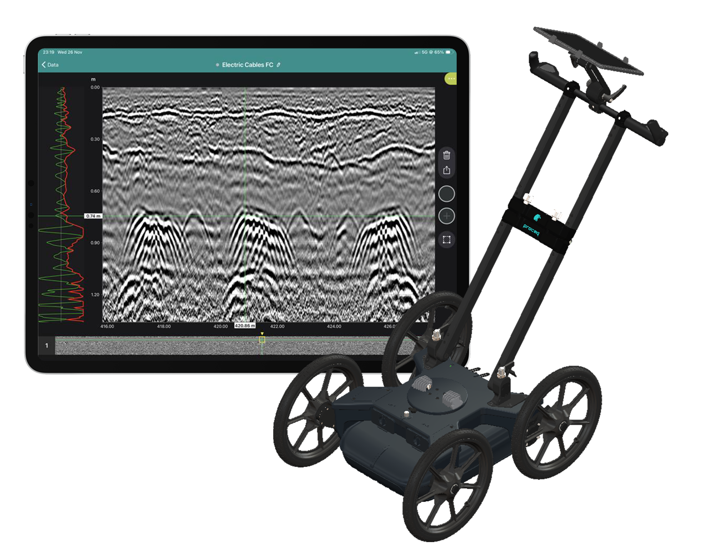 Proceq Introduces New Off-Road Upgrade for the Proceq GS8000 Lite GPR