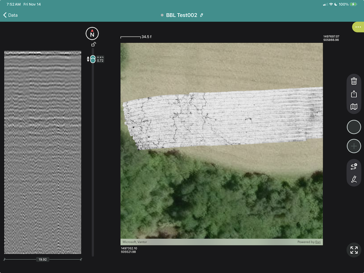 Large network of underground gopher tunnels found with GS9000 MCGPR at ...