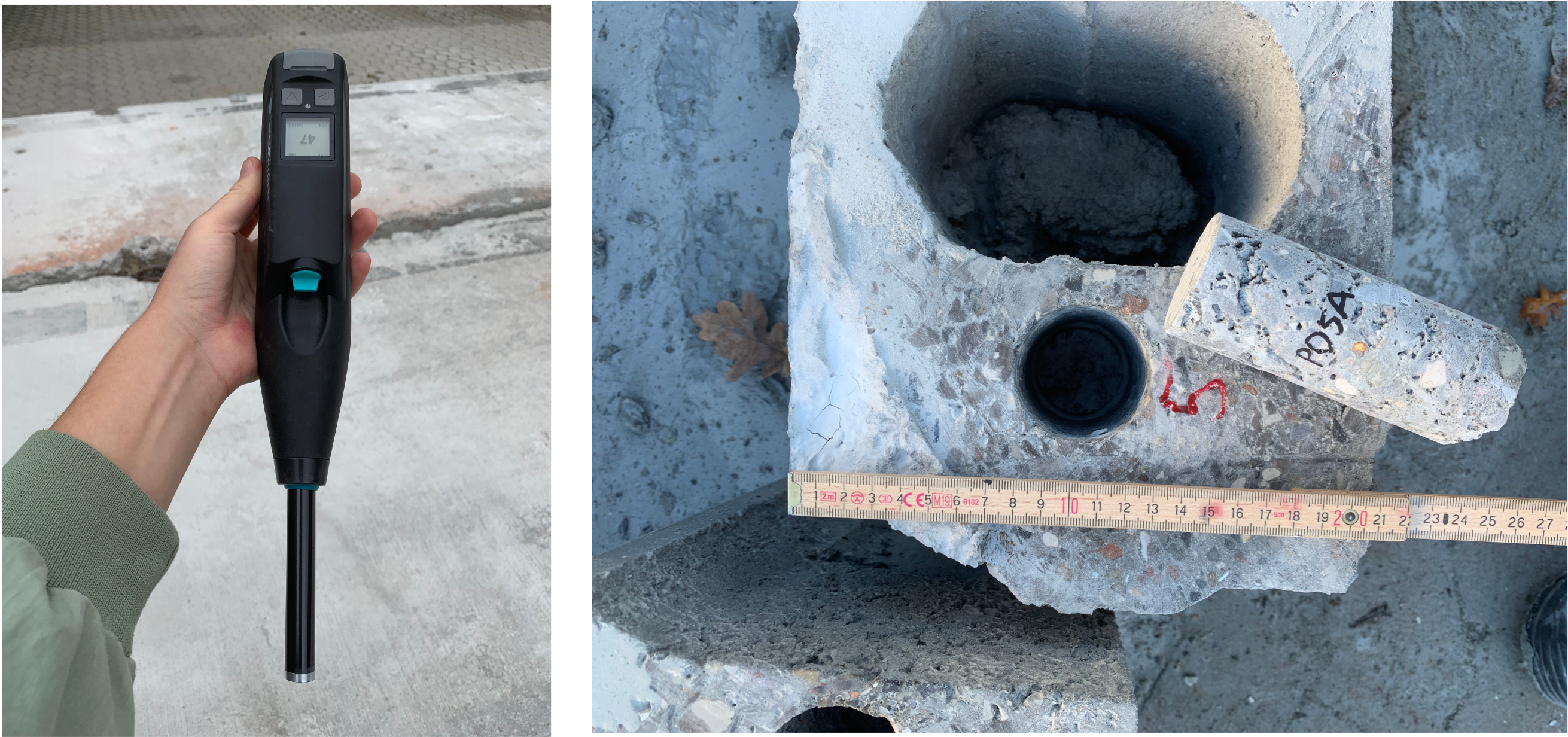 Circrete concrete reuse Proceq NDT