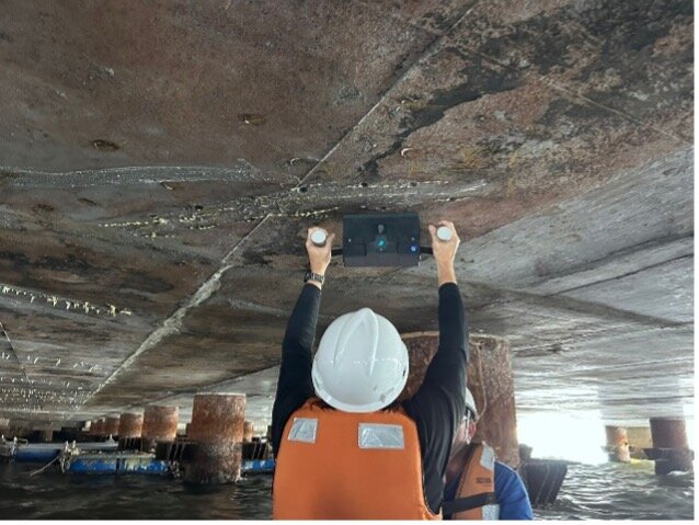 Evaluation of Reinforced Concrete Dock Slab After Epoxy Resin Injection, Brazil